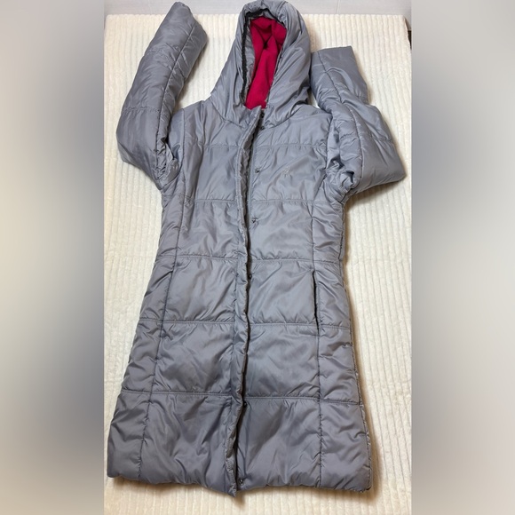 CALVIN KLEIN Kids' Big Girls SZ Large 12- 14 Aerial Jacket Gray Color - Picture 4 of 15